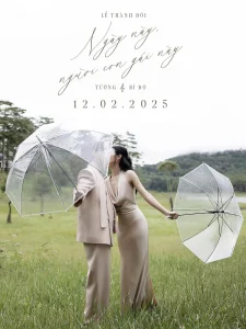 Vũ Cát Tường gửi tâm thư đến bạn gái trước lễ thành đôi: ‘3 ngày nữa, em là cô dâu của đời anh’